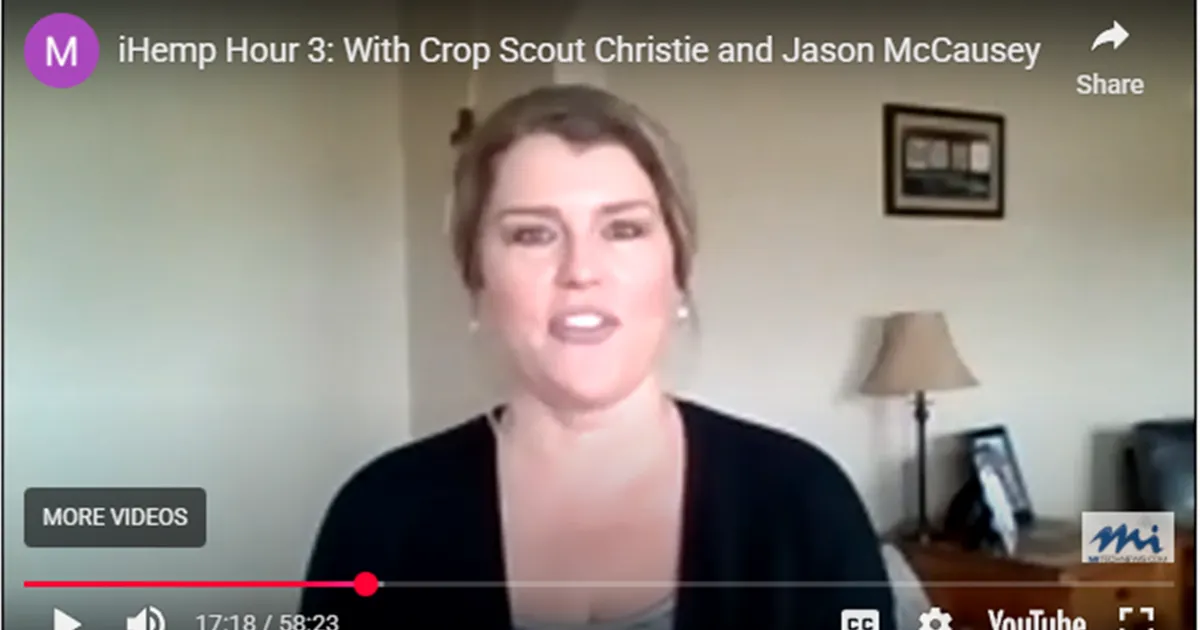 christie apple on ihemp hour