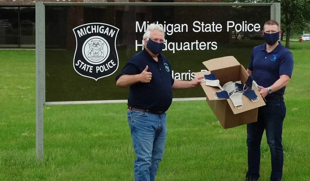 iHemp Michigan Donates Hemp Masks to MI State Workers